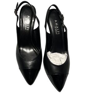 Amalfi heels size 7 Black